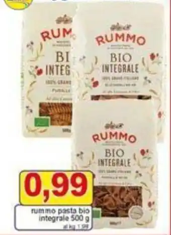 Pewex rummo pasta bio integrale 500 g offerta
