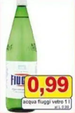 Pewex acqua fiuggi vetro 11 offerta