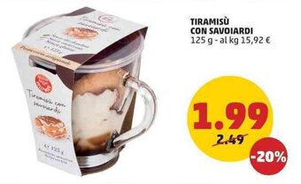 TIRAMISÙ CON SAVOIARDI 125 g