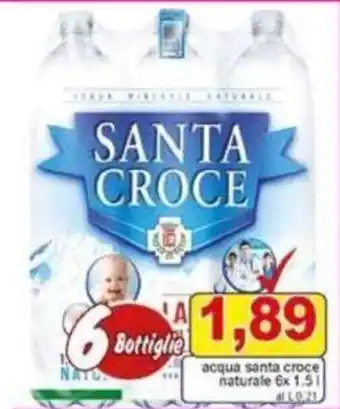acqua santa croce naturale 6x 1.51 al 10.21