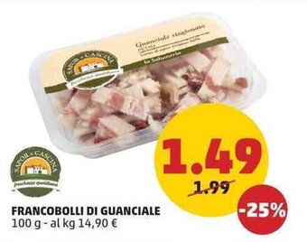 PENNY FRANCOBOLLI DI GUANCIALE 100 g offerta