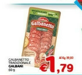 Crai Galbani Salame offerta