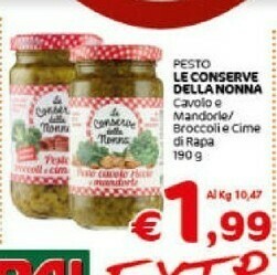 Crai Pesto offerta