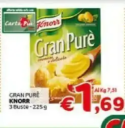 Crai Knorr Purè di patate offerta
