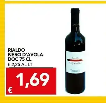 TuoDi Rialdo Nero D' Avola DOC offerta