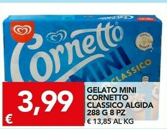 TuoDi Algida Gelato Mini Cornetto Classico offerta