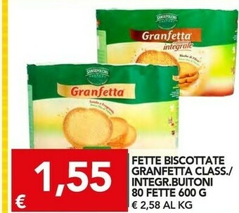 TuoDi Buitoni Granfetta Con Farina Integrale 600 G(ml) offerta