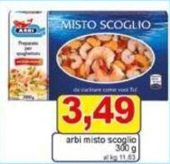 Pewex arbi misto scoglio 300 g offerta