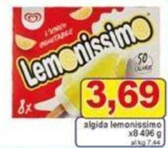 Pewex algida lemonissimo x 8 496 g offerta