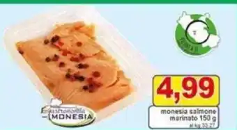 Pewex monesia salmone marinato 150 g offerta