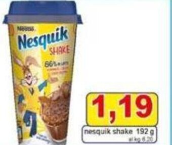 Pewex nesquik shake 192 g offerta