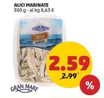 PENNY GRAN MARE ALICI MARINATE 300 g offerta