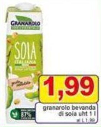 Pewex granarolo bevanda di soia uht 1 l offerta
