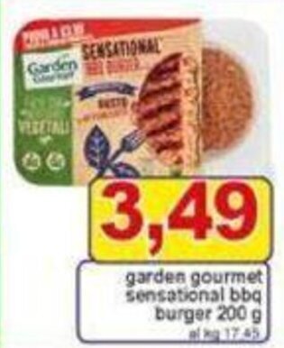 Pewex garden gourmet sensational bbq burger 200 g offerta