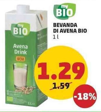 BEVANDA DI AVENA BIO 1 l