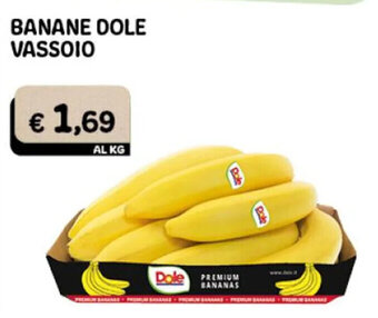 Gala Supermercati BANANE DOLE VASSOIO offerta