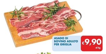 MD Discount ASADO DI BOVINO ADULTO PER GRIGLIA offerta