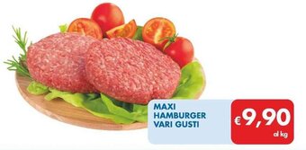 MD Discount MAXI HAMBURGER VARI GUSTI offerta