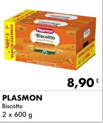 Iper Tosano PLASMON Biscotto 2 x 600 g offerta