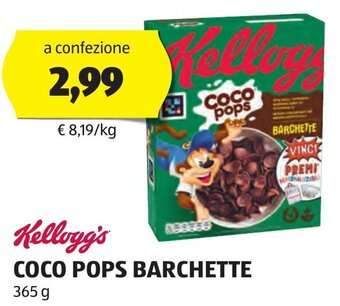 Kellogg's COCO POPS BARCHETTE 365 g