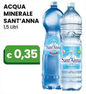 Gala Supermercati ACQUA MINERALE SANT'ANNA 1,5 Litri offerta