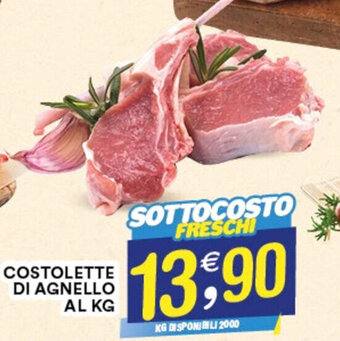 Gecop COSTOLETTE DI AGNELLO AL KG offerta