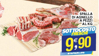 Gecop SPALLA DI AGNELLO A PEZZI AL KG offerta