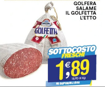 Gecop GOLFERA SALAME IL GOLFETTA L'ETTO offerta