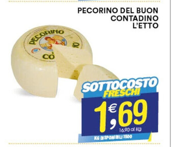 Gecop PECORINO DEL BUON CONTADINO L'ETTO offerta