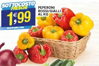Gecop PEPERONI ROSSI/GIALLI AL KG offerta