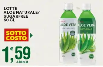 LOTTE ALOE NATURALE/ SUGARFREE 50 CL