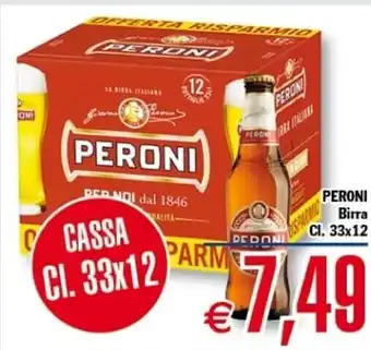 Conté Supermercati Peroni birra x12 offerta