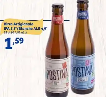 In'S Mercato Birra artigianale ipa 5,7° / blanche ale 4,9° offerta