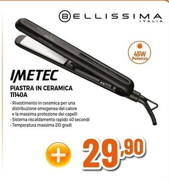 Expert Imetec piastra in ceramica 11140a offerta