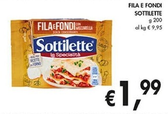 Coal Sottilette fila e fondi offerta