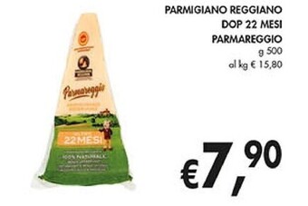 Coal Parmareggio parmigiano reggiano dop 22 mesi offerta