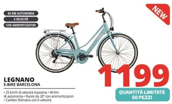 Comet Legnano e-bike barcelona offerta