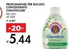 Bennet Chanteclair profumatore per bucato concentrato offerta