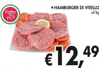 Coal Hamburger di vitello offerta