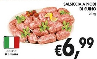 Coal Salsiccia a nodi di suino offerta