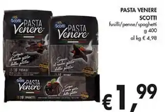 Coal Scotti pasta venere offerta