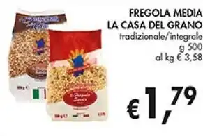 La casa del grano fregola media