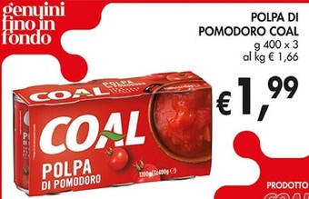 Coal Coal polpa di pomodoro offerta