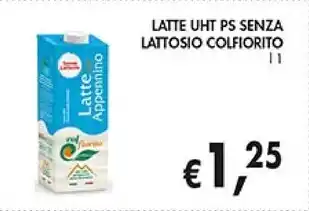 Coal Colfiorito latte uht ps senza lattosio offerta