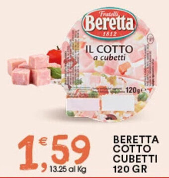 BERETTA COTTO CUBETTI 120 GR