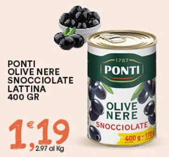 Gecop PONTI OLIVE NERE SNOCCIOLATE LATTINA 400 GR offerta