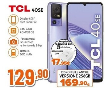 Expert Tcl 40 se offerta