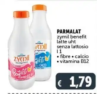 Gourmet Déco Parmalat zymil benefit latte uht senza lattosio offerta