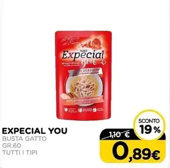 Arcaplanet Expecial you - busta gatto gr.60 tutti i tipi offerta