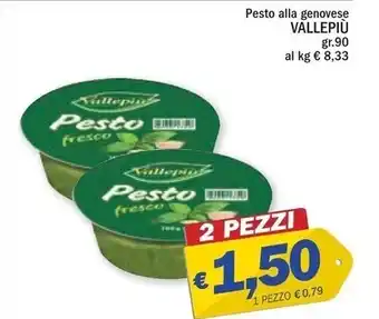 Ard Discount Vallepiù pesto alla genovese offerta